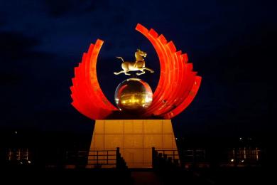 中國(guo)原子城景觀亮化工程